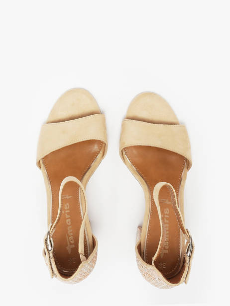 Sandalen Met Hak Tamaris Beige women 42 ander zicht 3